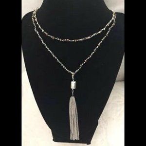 Stella & Dot Gitane Tassel Necklace